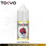 Best Tokyo Classic Salt Nic Iced Triple Berry Flavors 30ml