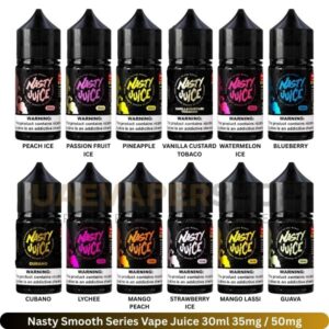 Nasty Smooth Series Vape Juice 30ml 35mg 50mg