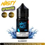 Nasty Smooth Series Vape Juice 30ml Blueberry