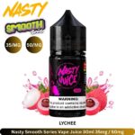 Nasty Smooth Series Vape Juice 30ml Lychee