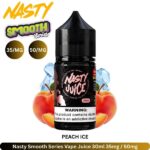 Nasty Smooth Series Vape Juice 30ml Peach Ice