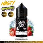 Nasty Smooth Series Vape Juice 30ml Strawberry Ice