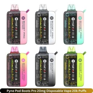 Pyne Pod Boots Pro 20mg Disposable Vape 20k Puffs