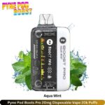 Pyne Pod Boots Pro 20mg Disposable Vape Aqua Mint