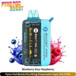 Pyne Pod Boots Pro 20mg Disposable Vape Blueberry Sour Raspberry