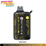 Pyne Pod Boots Pro 20mg Disposable Vape Cola Lime