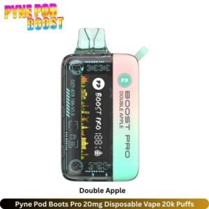 Pyne Pod Boots Pro 20mg Disposable Vape Double Apple