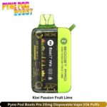 Pyne Pod Boots Pro 20mg Disposable Vape Kiwi Passion Fruit Lime