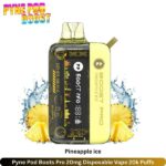 Pyne Pod Boots Pro 20mg Disposable Vape Pineapple ice