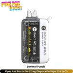 Pyne Pod Boots Pro 20mg Disposable Vape Summer Punch