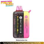 Pyne Pod Boots Pro 20mg Disposable Vape Watermelon Ice