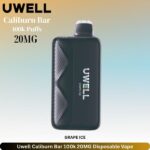 Uwell Caliburn Bar 100k 20MG Grape Ice Disposable Vape