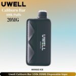 Uwell Caliburn Bar 100k 20MG Mango Ice Disposable Vape