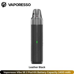 Vaporesso Vibe SE 2 Vape Kit Leather Black