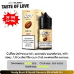 Nasty Burst E liquid Flavours List 30ml Coffee Salt Nic