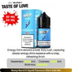 Nasty Burst E liquid Flavours List 30ml Energy Drink Salt Nic