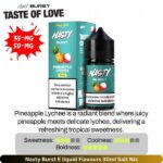 Nasty Burst E liquid Flavours List 30ml Pineapple Lychee Salt Nic