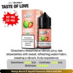 Nasty Burst E liquid Flavours List 30ml Strawberry Watermelon Salt Nic
