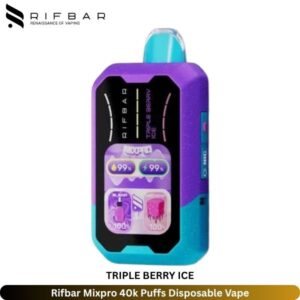Rifbar Mixpro 40k Puffs Disposable Vape Triple Berry Ice
