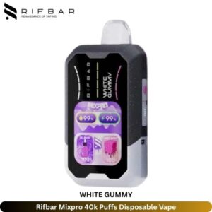 Rifbar Mixpro 40k Puffs Disposable Vape White Gummy