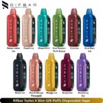 Rifbar Turbo X Slim 12K Puffs Disposable Vape