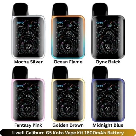 Uwell Caliburn G5 Koko Vape Kit 1600mAh Battery