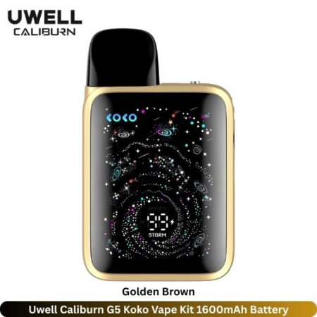 Uwell Caliburn G5 Koko Vape Kit Golden Brown