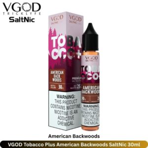 VGOD Tobacco Plus American Backwoods SaltNic 30ml