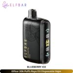 Elfbar 30k Puffs Raya D3 Blueberry Ice Disposable Vape