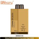 Sikary Fit 12000 Puffs Disposable Vape Mango Ice 20mg