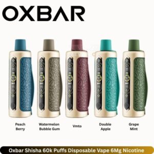 Oxbar Shisha 60k Puffs Disposable Vape