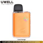 Uwell Caliburn G5 Lite Koko Pod Kit Coral Orange