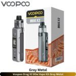 Voopoo Drag X2 80w Vape Kit Gray Metal