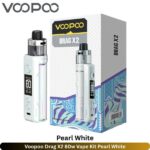 Voopoo Drag X2 80w Vape Kit Pearl White