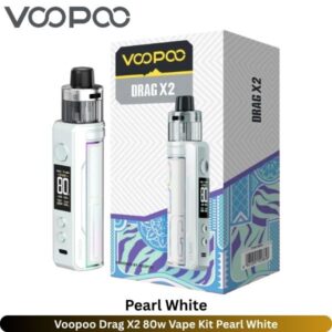 Voopoo Drag X2 80w Vape Kit - Uaevapershop in Dubai Voopoo Drag X2 80w Vape Kit Pearl White