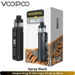 Voopoo Drag X2 80w Vape Kit Spray Black