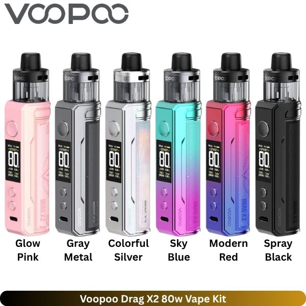 Voopoo Drag X2 80w Vape Kit Voopoo Drag X2 80w Vape Kit