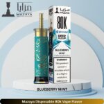 Mazaya Disposable 80k Vape Flavor Blueberry Mint