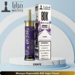 Mazaya Disposable 80k Vape Flavor Grape
