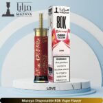 Mazaya Disposable 80k Vape Flavor Love