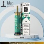 Mazaya Disposable 80k Vape Flavor Mint