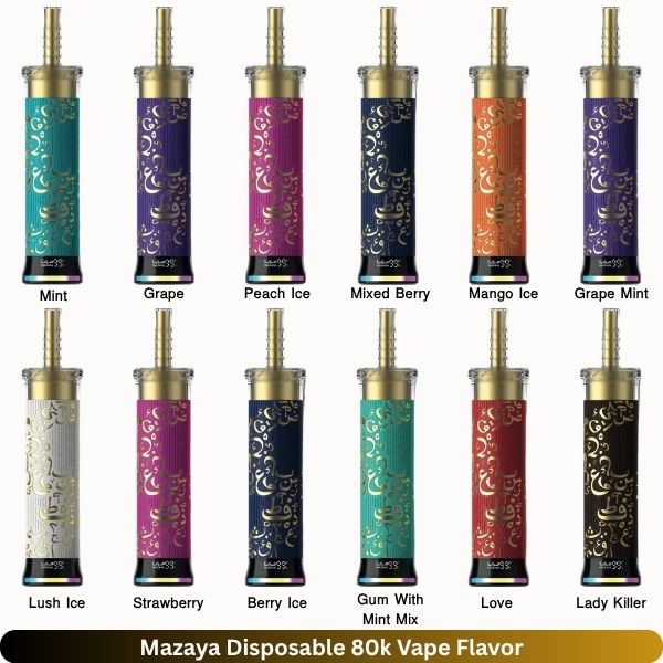 Mazaya Disposable 80k Vape Flavor