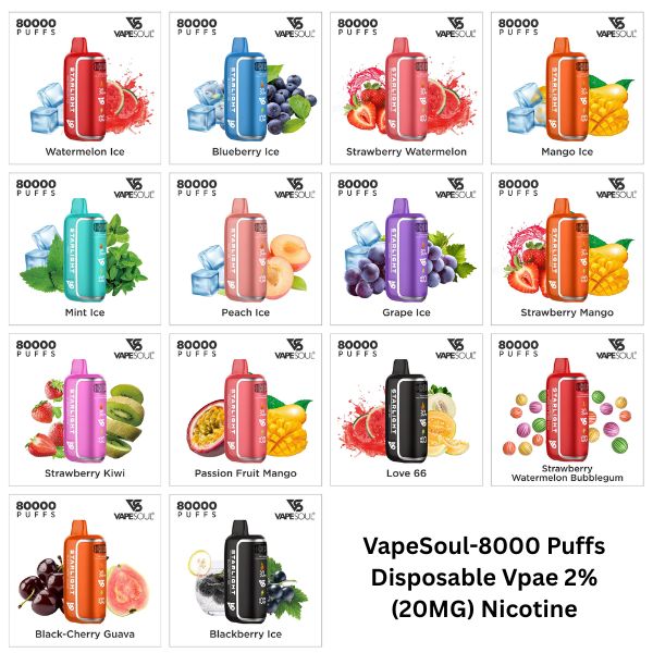VapeSoul 80000 Puffs Disposavle Vape